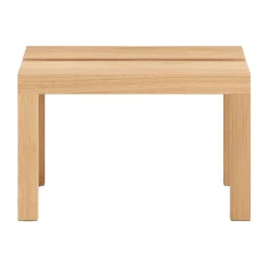 Taburete Moebe Peg pequeño 35x27,5x22 cm, Roble