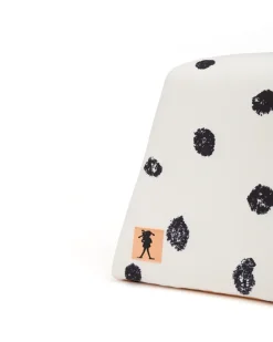 Taburete Pippi, Blanco-naranja