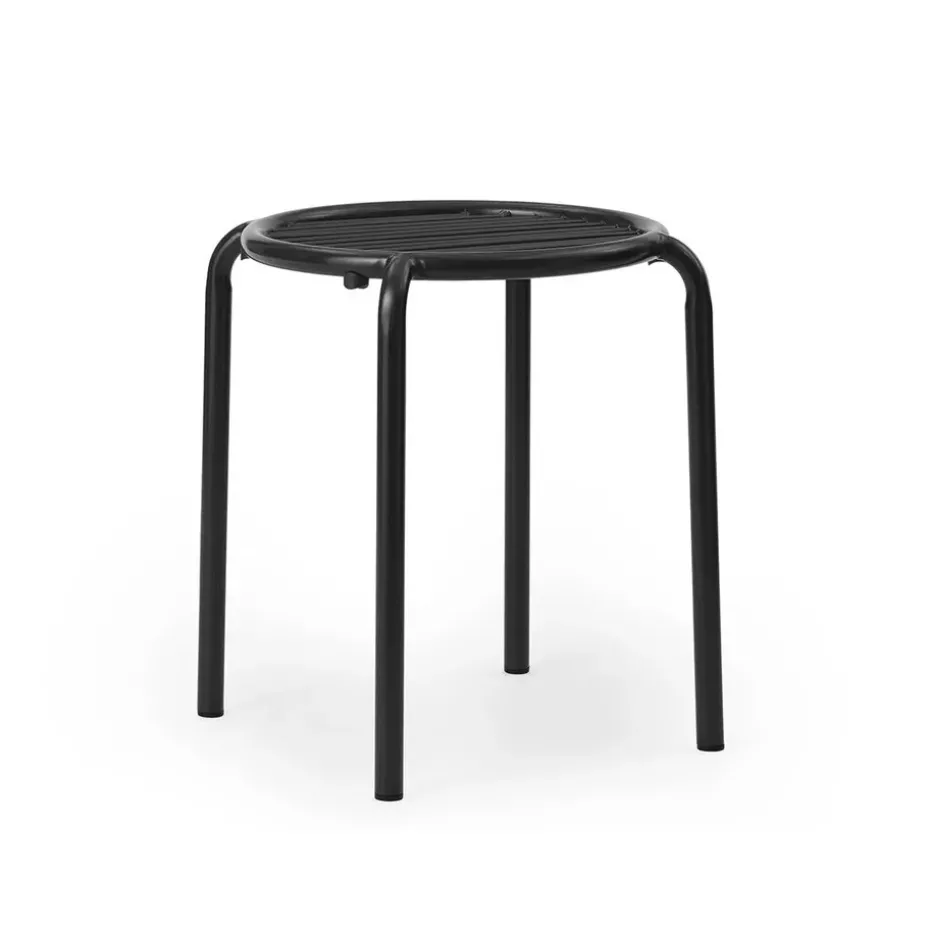 Taburete Vig, Negro