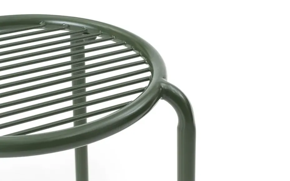 Taburete Vig, Verde
