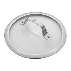 Tapa de vidrio Ballarini con mango de acero inoxidable, 20 cm