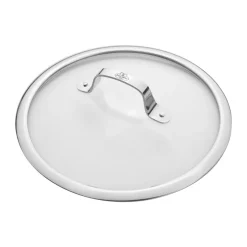 Tapa de vidrio Ballarini con mango de acero inoxidable, 28 cm