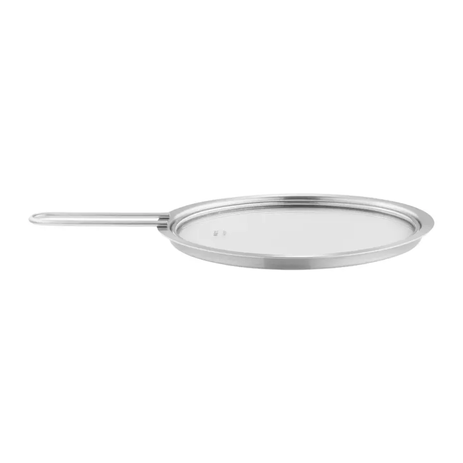 Tapa de vidrio Eva Trio acero inoxidable reciclado, Ø20 cm