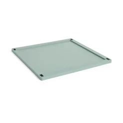 Tapa grande Colour Crate Square plastic, Sage green
