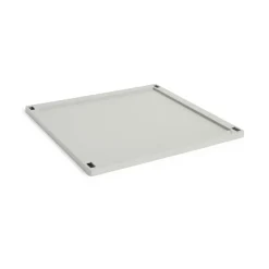 Tapa grande Colour Crate Square plastic, Grey