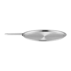 Tapa para plato Eva Trio de acero inoxidable reciclado, Ø24 cm