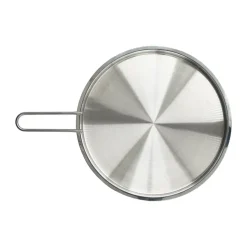 Tapa para plato Eva Trio de acero inoxidable reciclado, Ø24 cm