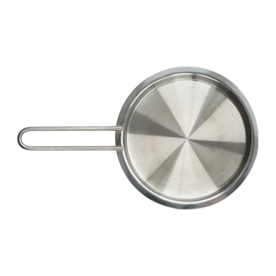 Tapa para plato Eva Trio de acero inoxidable reciclado, Ø13 cm