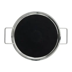 Tapa vertedora Eva Trio de acero inoxidable reciclado, Ø24 cm