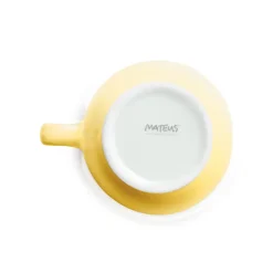 Taza Basic organic 60 cl, Amarillo