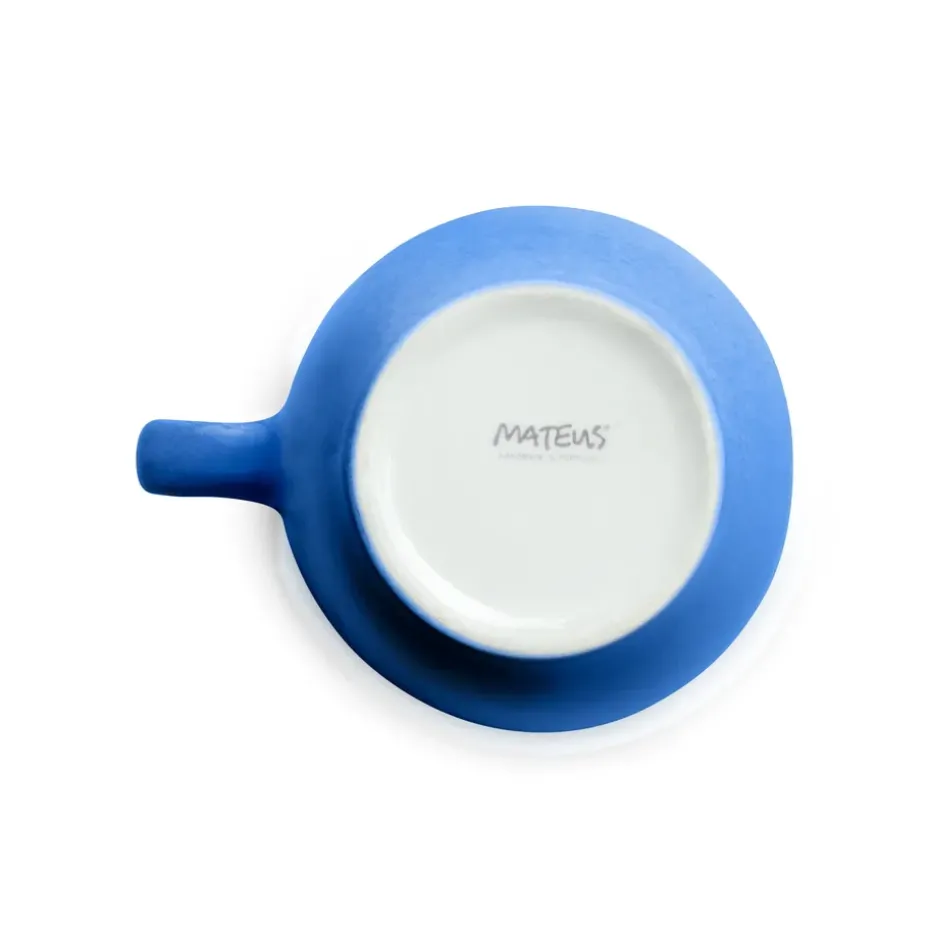 Taza Basic organic 60 cl, Azul claro