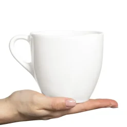 Taza Basic organic 60 cl, blanco