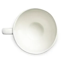 Taza Basic organic 60 cl, blanco