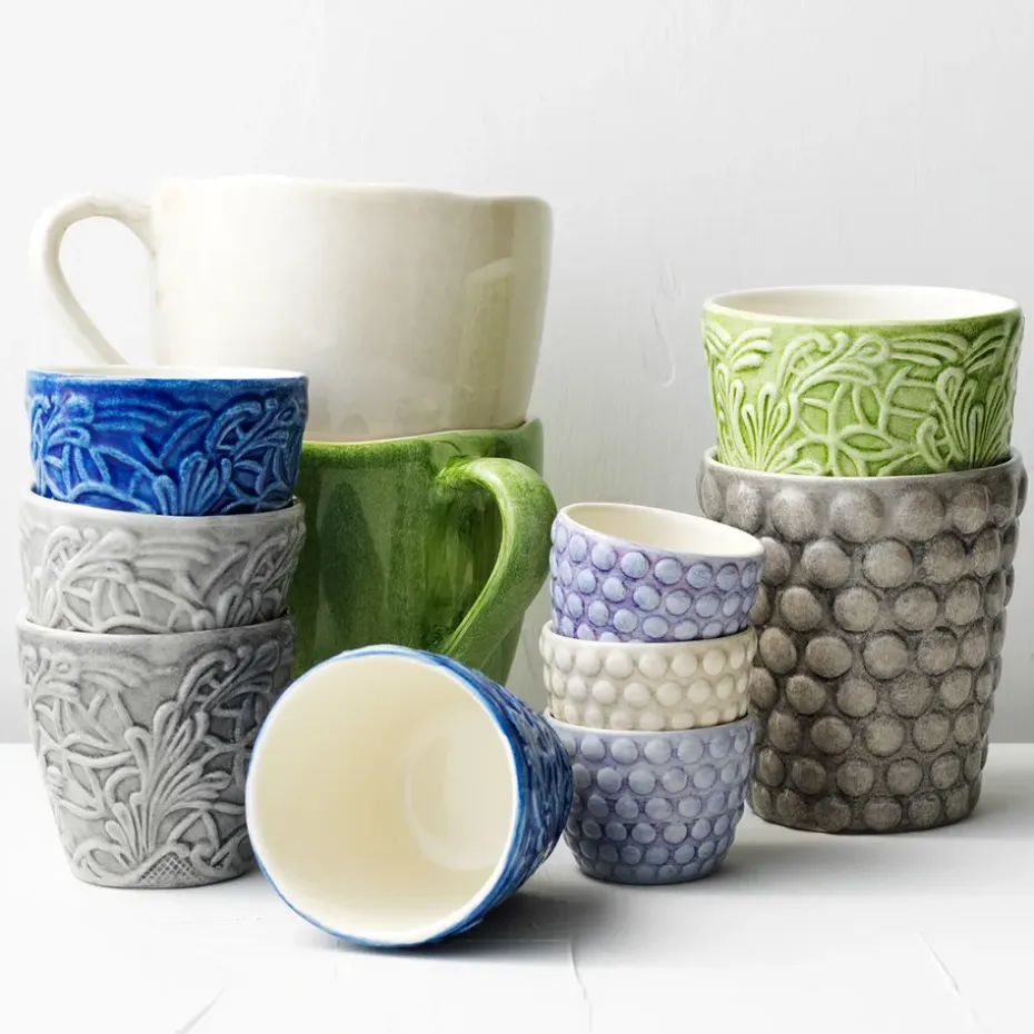 Taza Basic organic 60 cl, blanco
