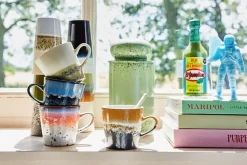 Taza de café americano 70's, 27 cl, Asteroides