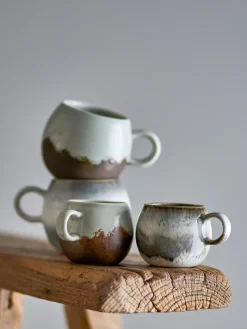 Taza de espresso Paula 14 cl, Gris