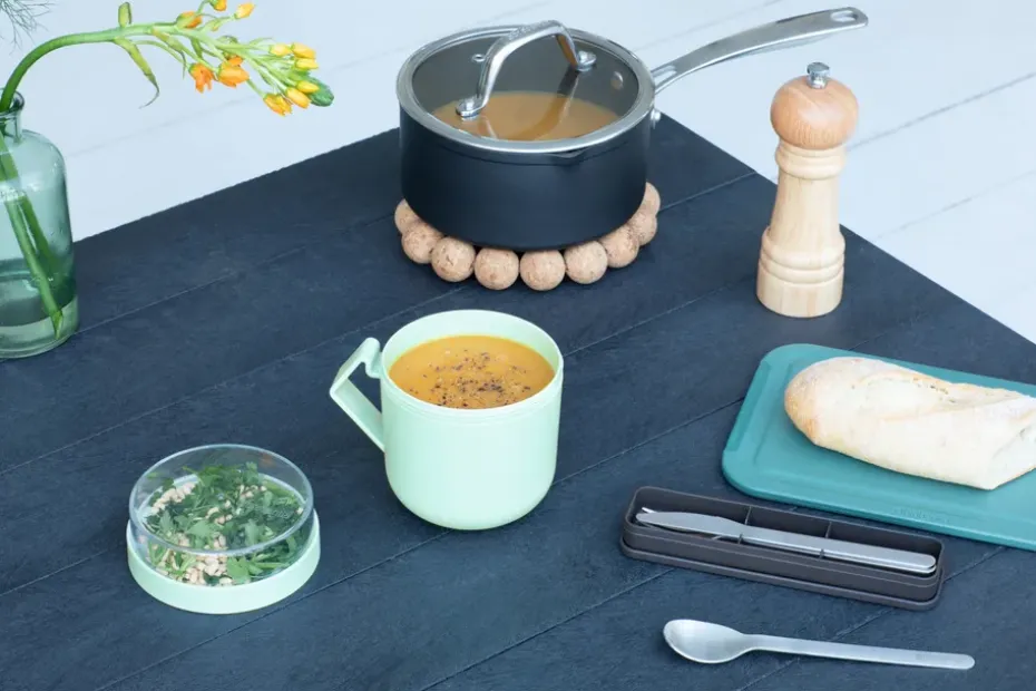 Taza de sopa Make & Take 0,6 L, Jade Green
