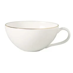 Taza de té Anmut Gold, blanco