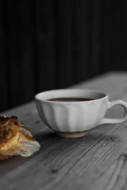 Taza de té Ernst Ø11,8 cm, Blanco