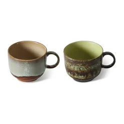 Taza de té 70's 42,5 cl 2 piezas, Odyssey