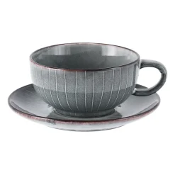 Taza de té y plato Nordic Sea, 5,8 cm