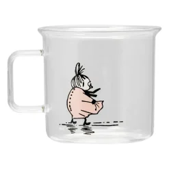 Taza de vidrio Little My 35 cl, transparente