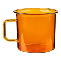 Taza de vidrio Muurla 35 cl, Amber
