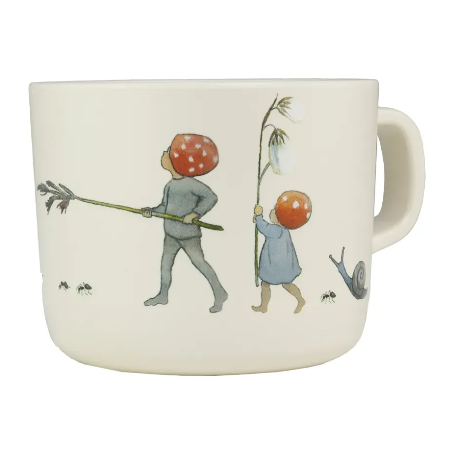 Taza Elsa Beskow Tomtebobarnen 25 cl, Blanco