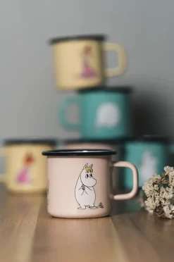 Taza esmalatada Snorkmaiden Retro 37 cl, Beige