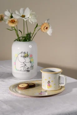 Taza esmaltada Moomin 37 cl, Flowers