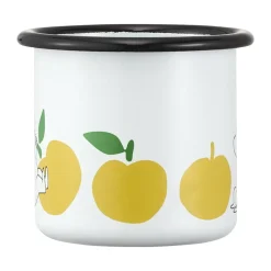 Taza esmaltada Moomin 25 cl, Manzanas Alegres