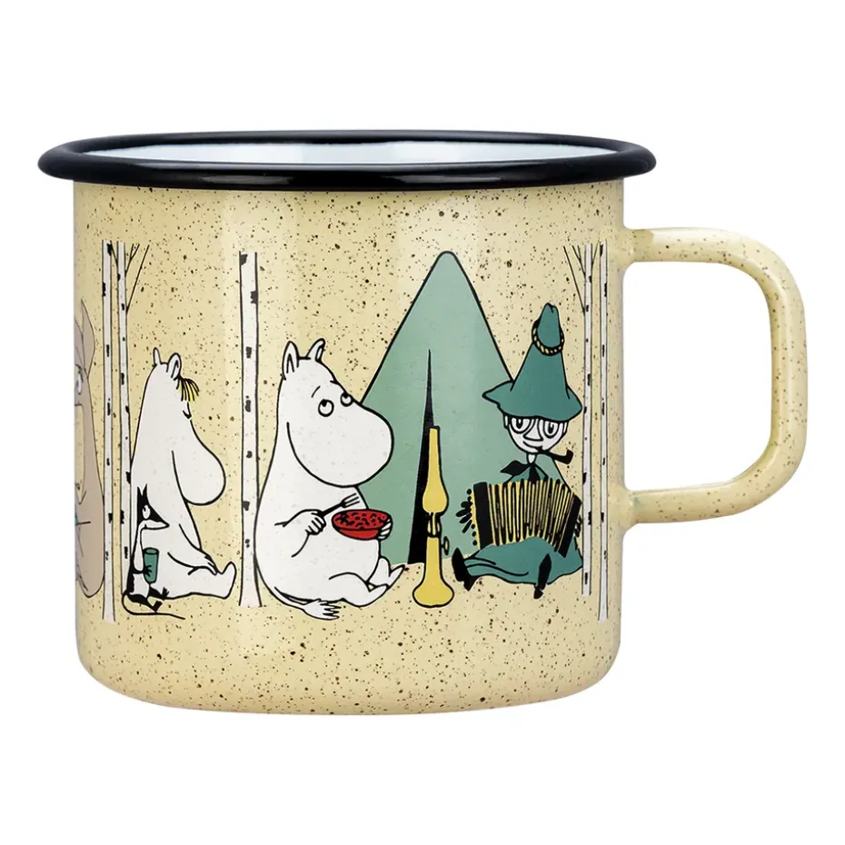 Taza esmaltada Moomin 80 cl, Campers