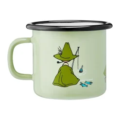 Taza esmaltada Mumin 2,5 dl, Snufkin