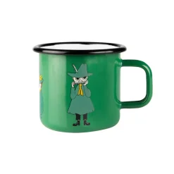 Taza esmaltada Snusmumriken 37 cl, Verde