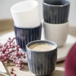 Taza espresso Hammershøi, indigo (azul oscuro)