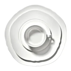 Taza espresso Silhouette 10 cl set de 4, White