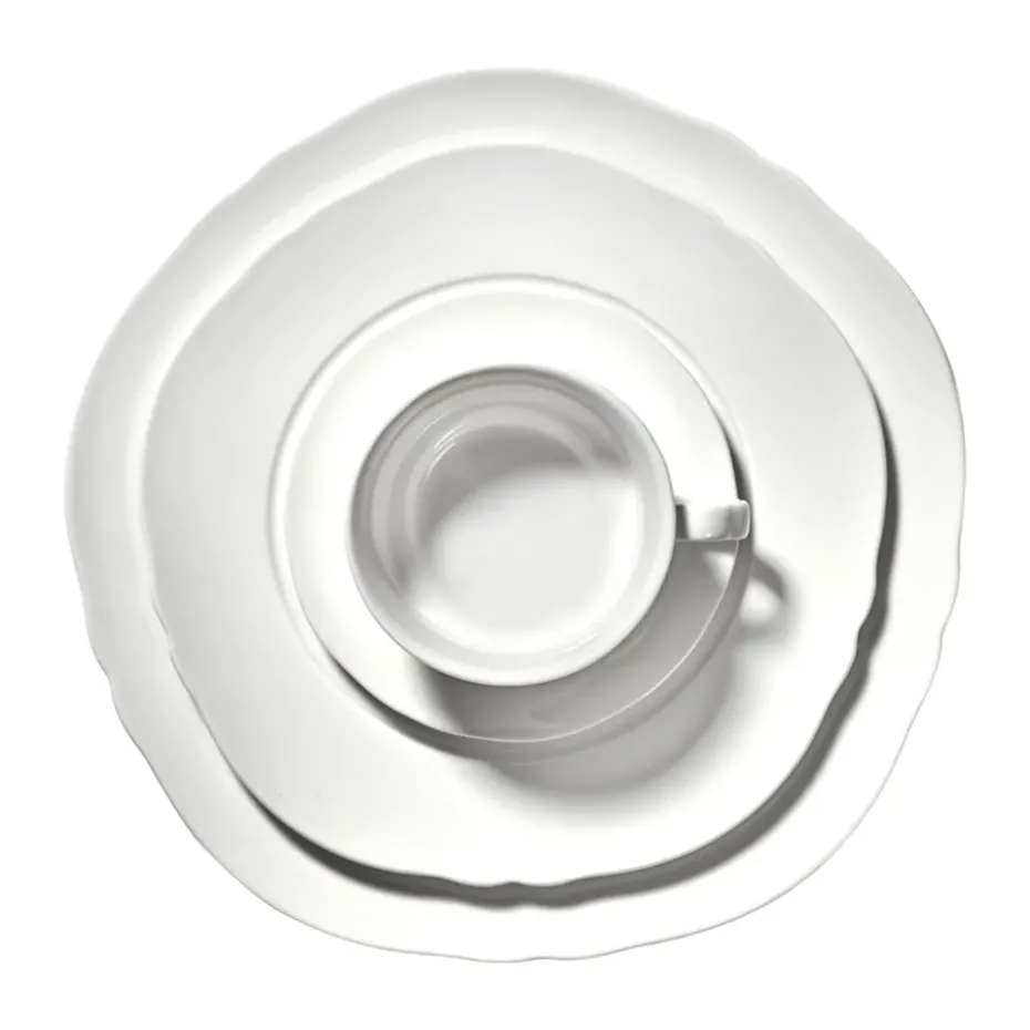Taza espresso Silhouette 10 cl set de 4, White