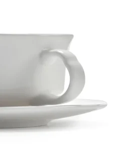 Taza espresso Silhouette 10 cl set de 4, White