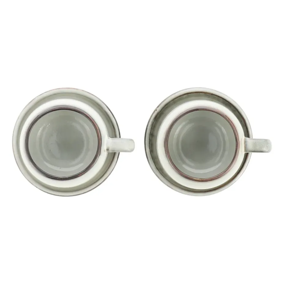 Taza espresso y platillo Amera, White sands