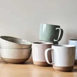 Taza Fossil 35 cl, Beige