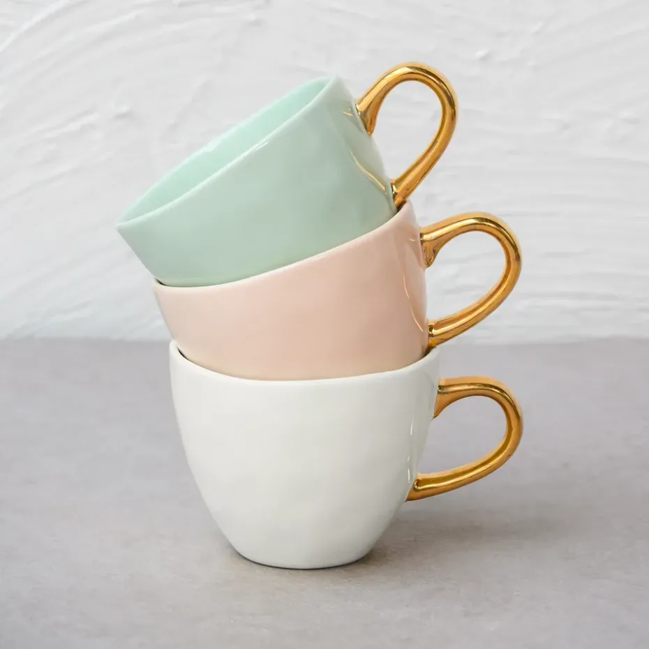 Taza mini Good Morning Coffee 17,5 cl, Celadon