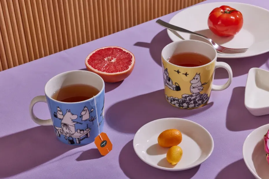 Taza Moomin Blue special, 40 cl