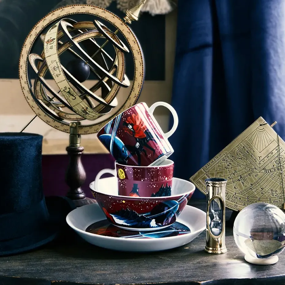 Taza Moomin The Hobgoblin, morado