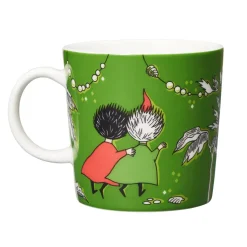 Taza Moomin Thingumy & Bob King's Ruby, verde