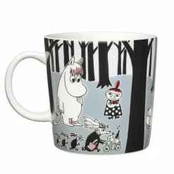 Taza Mumin de Aventura - La huida, gris