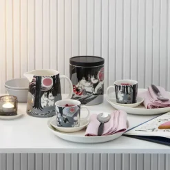 Taza Mumin de Aventura - La huida, gris