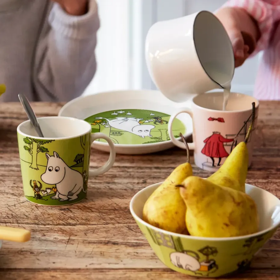 Taza Mumin, troll mumin, Hierba verde