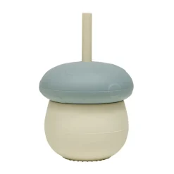 Taza Mushroom, Offwhite-blue