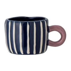 Taza Nini 11,5 cl, Azul- a rayas