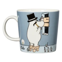 Taza Papá Mumin 30 cl, Gris